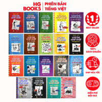 Nhật Ký Chú Bé Nhút Nhát Tiếng Việt trọn bộ 19 tập Sách thiếu nhi, truyện tranh thiếu nhi bán chạy