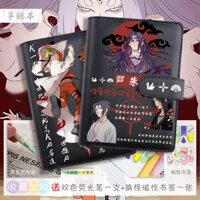 Nhật ký Hàng hóa Quà tặng sinh nhật Sổ tay Sổ tay Chất kết dính di động Học sinh tiểu học Naruto Hoạt hình Ninja 3.16