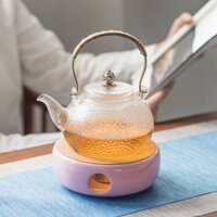 Nhật, màu, ấm, nến, bếp trà, ấm trà hoa, ấm giữ nhiệt, bình thủy tinh, ghế nền, bếp trà ấm.