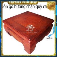 Nhất sơn vuông - Đôn chân quỳ - Đôn thờ gỗ hương