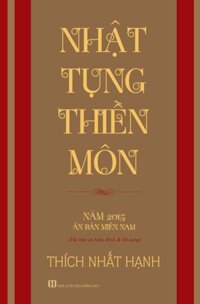 Nhật Tụng Thiền Môn Tái Bản