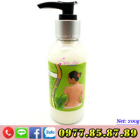 NHẬT VIỆT COSMETICS - Kem cốt dưỡng trắng da toàn thân dưỡng chất trà xanh (200g)