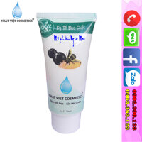 NHẬT VIỆT COSMETICS - Kem kỳ tế bào chết dưỡng chất Ngọc Trai Đen - Sữa Ong Chúa (70ml)