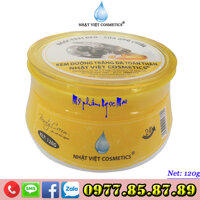 NHẬT VIỆT COSMETICS - Kem dưỡng trắng da toàn thân dưỡng chất Ngọc trai đen - Sữa ong chúa (120g)
