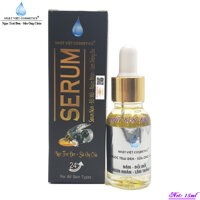 NHẬT VIỆT COSMETICS - Serum trị Nám, Đồi mồi, Ngừa nhăn, Làm trắng da Ngọc Trai Đen - Sữa Ong Chúa (15ml)