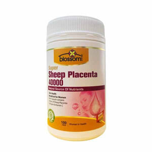 Nhau Thai Cừu Blossom Sheep Placenta (3000mg x 100 Viên)