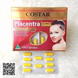 Nhau Thai Cừu Costar 50000mg (10 viên x 10 Vỉ)