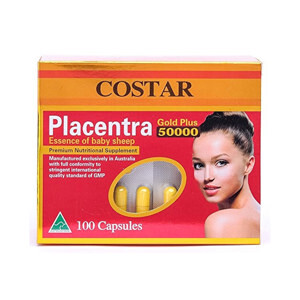 Nhau Thai Cừu Costar 50000mg (10 viên x 10 Vỉ)