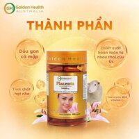 Nhau Thai Cừu Golden Health Placenta 50000mg Úc