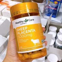 Nhau Thai Cừu Healthy Care Sheep Placenta 5000mg Hàng Nội Địa Úc