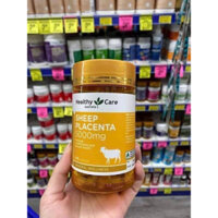 Nhau thai cừu Healthy Care Sheep Placenta 5000mg 100 viên - Đẹp da, Trắng da, Chống lão hóa