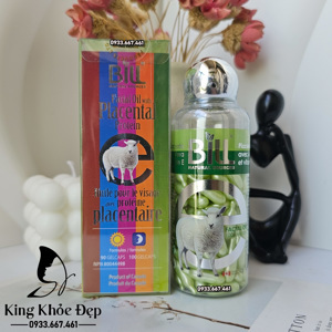 Nhau thai cừu kết hợp tinh chất nha đam và Vitamin E Lamb Placenta with Aloe Vera & Vitamin E 100 viên