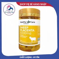 Nhau Thai Cừu [Úc] Sheep Placenta Healthy Care 5000mg - 100 viên