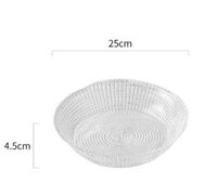 (NHC) Đĩa thuỷ tinh tròn Jupiter (ĐK 25cm) – cái