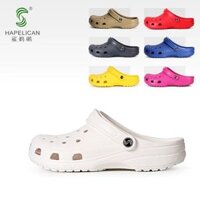 Nhẹ Crocs dép nam vài bộ nữ của Bao Đầu lười biếng dép dép đáy hầm dép chống trượt mềm