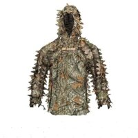 Nhẹ Nhàng Breathable 3D Lá Camo Jacket Quần Săn Bắn Camo Lá Ghillie Cho Nam Giới Và Phụ Nữ