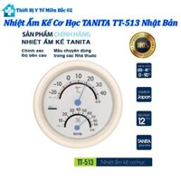 Nhiệt Ẩm Kế Cơ Học TANITA TT-513 Nhật Bản Đo Nhiệt Độ, Độ Ẩm Trong Phòng