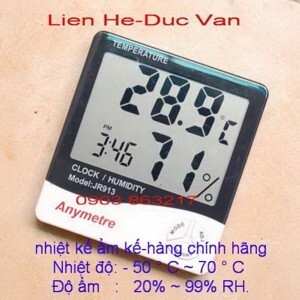 Nhiệt ẩm kế điện tử Anymetre JR913