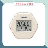 Nhiệt Ẩm Kế Điện Tử Tanita TT573 Kiểu Dáng Nhỏ Gọn Với Màn Hình LCD Theo Dõi Nhiệt Độ Và Độ Ẩm 80×74×12 mm