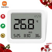 Nhiệt ẩm kế điện tử Xiaomi Mijia Gen 3, model mới 2023 có ngày giờ - Bảo hành 3 tháng - Shop Mi YouPin Mall