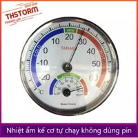 Nhiệt ẩm kế TANAKA TH101E đồng hồ đo nhiệt độ phòng độ ẩm cho bé bảo hành vàng THStorm