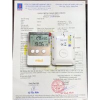 Nhiệt ẩm kế tự ghi DS - 102 đã hiệu chuẩn