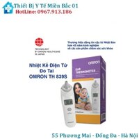 Nhiệt Kế Điện Tử Đo Tai Omron TH-839S