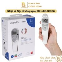 Nhiệt kế điện tử hồng ngoại Microlife NC200 Bảo hành 2 năm đo nhiệt độ cơ thể (tem công ty)