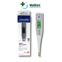 Nhiệt kế điện tử Microlife MT550 chống thấm nước KHÔNG thuỷ ngân, đo chính xác trong 10s -Tbyt MediCare