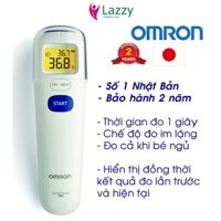 Nhiệt kế điện tử nhiệt kế hồng ngoại OMRON MC720 bảo hành 2 năm đo không tiếp xúc