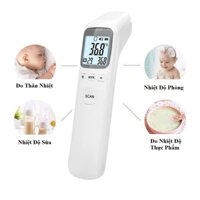 Nhiệt Kế Điện Tử, Nhiệt Kế Hồng Ngoại Đo Trán Cảm Biến An Toàn Nhỏ Gọn Tiện Lợi
