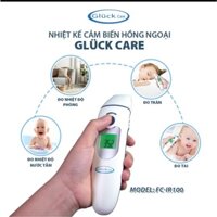 Nhiệt kế điện tử/ Nhiệt kế hồng ngoại Gluck Care FC IR100 đo trán tai (báo kết quả chỉ 1 giây) - Bảo hành 24 tháng