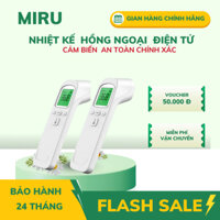 Nhiệt Kế Điện Tử, Nhiệt Kế Hồng Ngoại Đo Trán Cảm Biến An Toàn Nhỏ Gọn Tiện Lợi