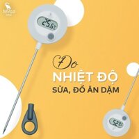 Nhiệt Kế Điện Tử Pha Sữa, đo nước Đo Nhiệt Độ Thực Phẩm Chỉ Vài Giây Moaz BeBe MB020