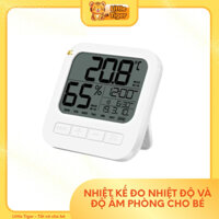 Nhiệt kế đo nhiệt độ và độ ẩm phòng cho bé - Nhiệt ẩm kế hay nhiệt kế phòng điện tử