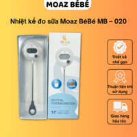 Nhiệt kế đo nước pha sữa, đo sữa, đo nước tắm cho bé Moaz BeBe MB-020 Bảo hành 12 tháng