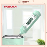 Nhiệt kế đo nước pha sữa, đo nhiệt độ nước, thức ăn Misuta [Sang trọng, chính xác]