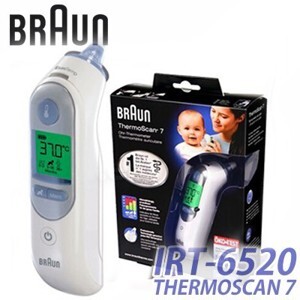 Nhiệt kế đo tai Braun IRT 6520