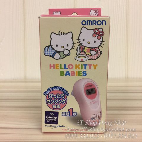 Nhiệt kế đo tai Omron Hello Kitty Babies MC-581
