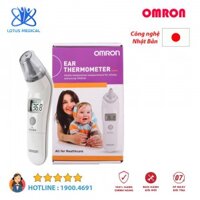 Nhiệt kế đo tai OMRON TH 839S – Nhiệt kế điện tử đo tai Cảm Biến Hồng Ngoại Đo Ở Lỗ Tai