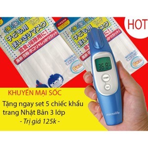 Nhiệt kế đo trán Microlife NC100 - hồng ngoại