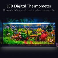 Nhiệt kế hồ cá kỹ thuật số có màn hình LED - Không dây và chính xác để đo nhiệt độ bể cá