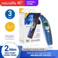 Nhiệt kế hồng ngoại đo trán MICROLIFE FR1DZ1 - Nhiệt kế 3 trong 1 , đo nhanh chỉ 1 giây