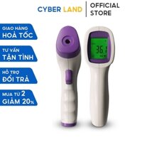 Nhiệt kế hồng ngoại súng đo nhiệt độ điện tử có màn hình LCD tay cầm nhựa giá rẻ