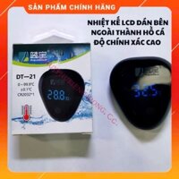 Nhiệt Kế LCD AQUABLUE Và MOUNTAIN TREE Dán Ngoài Thành Hồ, Nhỏ Gọn Độ Chính Xác Cao Sau 10 Phút