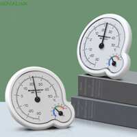 Nhiệt kế Mini 3 chiếc NOVALINK, Máy đo độ ẩm loại con trỏ nhiệt độ chính xác cao, Máy đo độ ẩm cảm ứng vật lý Máy đo độ ẩm Nhiệt kế gia đình
