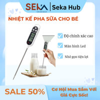 Nhiệt kế phòng bếp,cây đo nhiệt độ cho bé, nhiệt kế đo nước pha sữa,nấu ăn,đo nhanh,chính xác