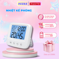 Nhiệt Kế Phòng Điện Tử MEGUN Ẩm Kế 3 Trong 1 Đo Nhiệt Độ Và Độ Ẩm Phòng Ngủ Cho Bé