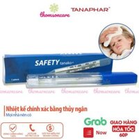 Nhiệt kế thủy ngân Safety – cây đo nhiệt độ kẹp nách, kiểm tra thân nhiệt bị sốt, chính xác