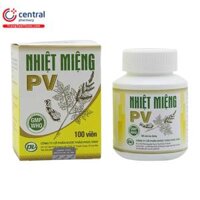 Nhiệt Miệng PV (Lọ 100 viên)
